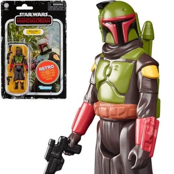 NEW!  Star Wars The Retro Collection Boba Fett (Morak) - Picture 1 of 5